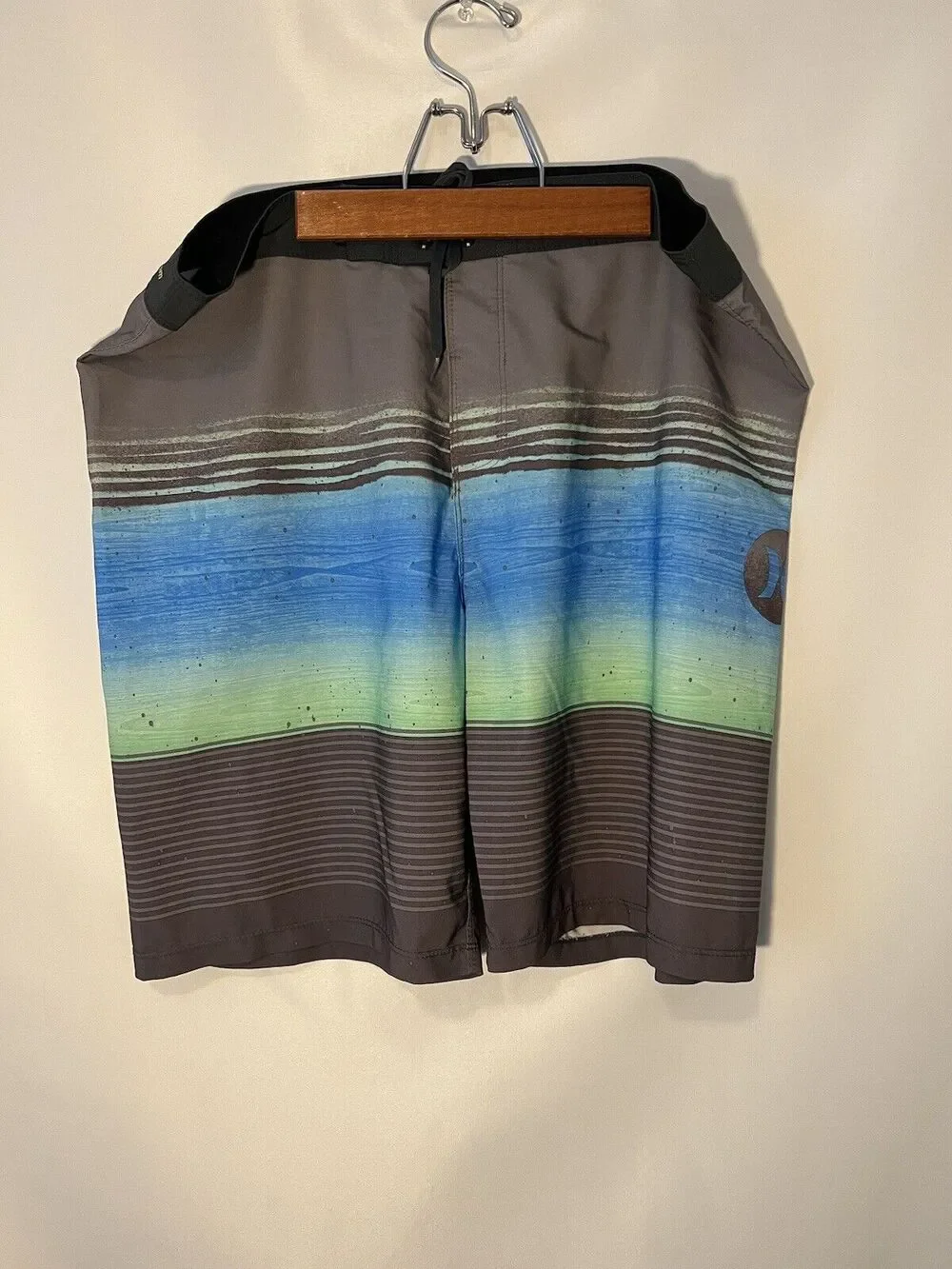 Hurley Overspray Phantom Boardshorts Size 34 Swim Trunks Shorts